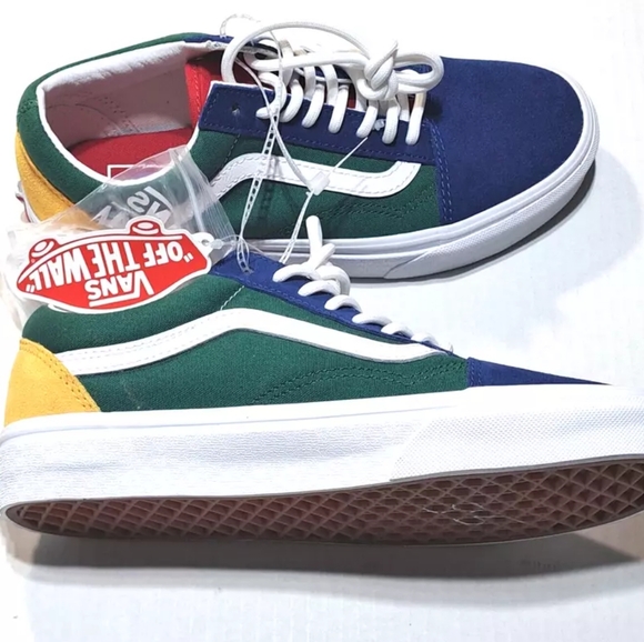 VANS NWT Old Skool Yacht Club multicolor Size 6.5 Mens/womans 8 outdoor casual - Picture 6 of 10